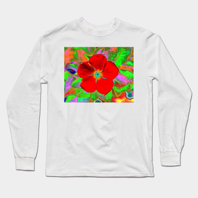 Scarlet Solitaire Long Sleeve T-Shirt by BadHabitsLounge